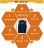Kids' Autumn/Winter Sleeveless Sweater - Korean Style School Uniform for Boys & Girls