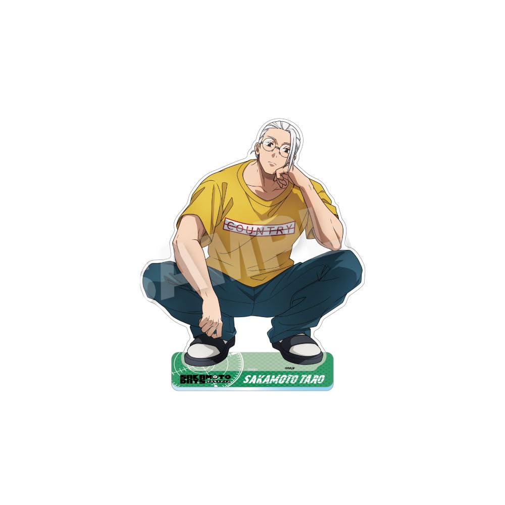 SAKAMOTO DAYS Taro Sakamoto B BIG Acrylic Stand Crouching Ver.