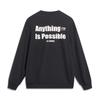 Li-Ning Anything Is Possible Graphic Sweatshirt 'Black' Men's AWDT683-2