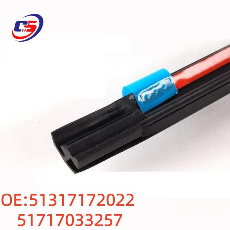 BMW 7 Series E65/E66 Front & Rear Glass Weather Stripping 