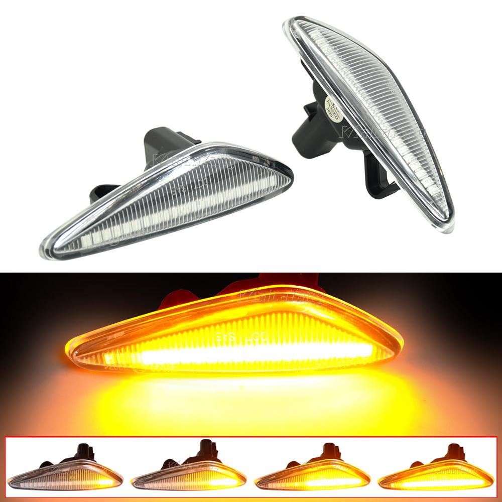 2pcs for Mazda 6 Atenza GH 2008 2009 2010 2011 2012 LED Car Dynamic Side Marker Blinker Light Signal Lamp Turn Signal Light
