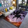 Mystical Nine-Tailed Fox Design Suitable As a Non-slip Mat for the Living Room or Bedroom Sofa