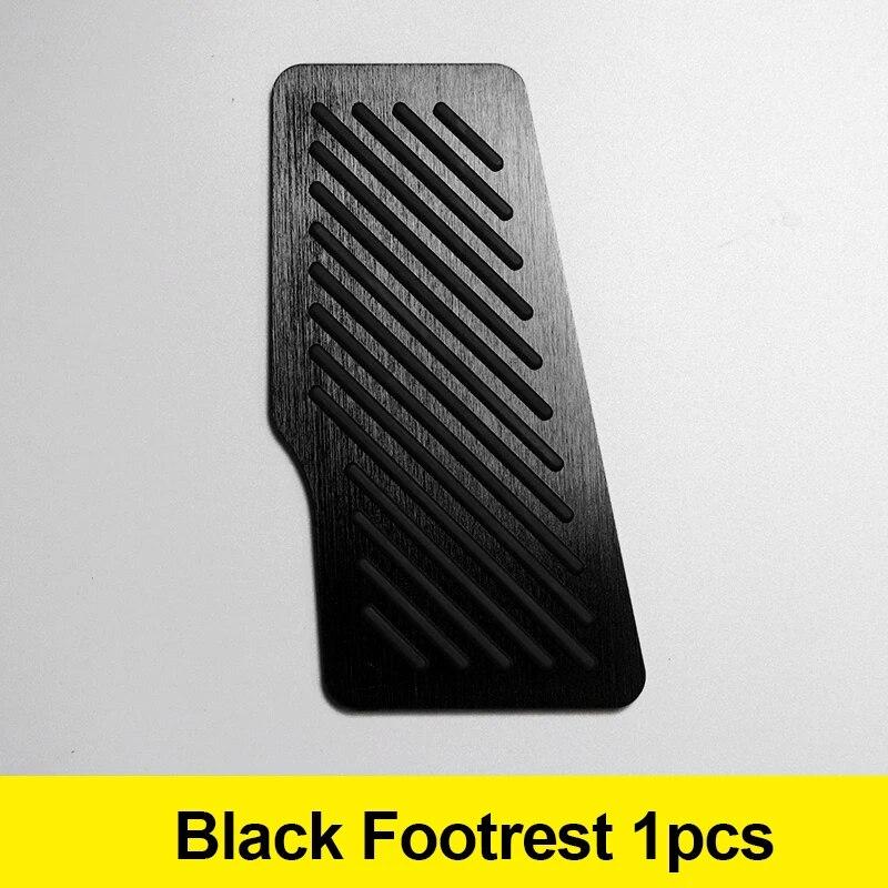 Aluminum Auto Car Pedals Cover Fuel Brake Footrest Pads Plate Cover For Toyota Camry 70 V70 2018    2022 Accessories