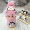 A Children's Hat Female Fleece Baby Winter Thickened Wool Hat Warm Cute Baby Ear Hat Winter Knitted Hat