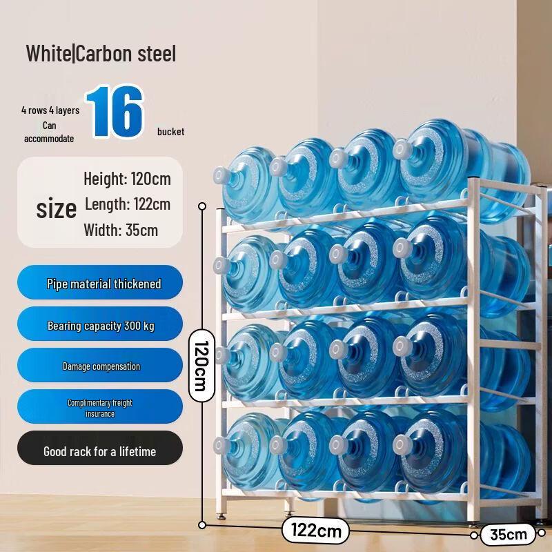 Inverted Water Bottle Dispenser Rack