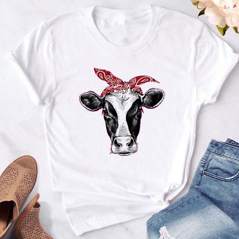 cow shirt with bandana