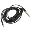 Coiled Headphone Cable Replacement Headset Sound Cord for Sennheiser HD598 HD598Cs HD599 HD569 HD579 HD558 HD518
