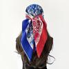 Headscarf Silk Scarf 90cm Women's Headscarf New Versatile Satin Thin Large Square Scarf