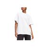 Adidas Co-Branded Solid Color Round Neck Casual Short Sleeve Vintage T-Shirt Unisex Tops White IB6855