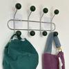 Entrance Hall Wall Coat Racks Bedroom Clothing Storage Hanger Rack Hooks Portable Backpack Cap Scarf Clothes Organizer Hangers