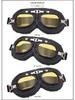 Harley-Style Retro Motorcycle Goggles: Windproof, Sandproof Helmet Glasses for Trendy Riding