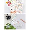 6 Sheets Cartoon Creative Stickers DIY Scrapbook Diary Phone Decorative Stickers Stationery