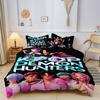 Kpop Demon Hunters Huntrix Bedding Set Single Twin Full Queen King Size Bed Set Adult Bedroom Sets  BedDuvet Cover