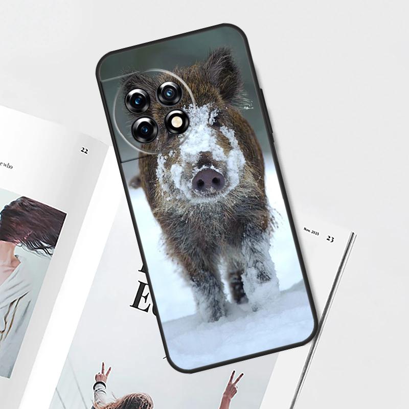 

wild boar Case For OnePlus Nord CE 5 2 3 4 Lite N30 OnePlus 11 12 13 15 13T 13R 10T 12R 9 10 Pro Cover OnePlus Nord CE2Lite