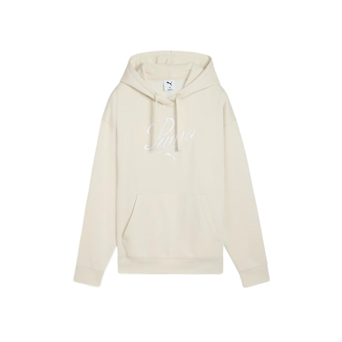 Puma Fleece Loose Thick Hooded Sweatshirt Women tops 692925-87 S