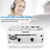 Portable Tape Player   Cassette Player FM Radio with AutoReverse Function(White )