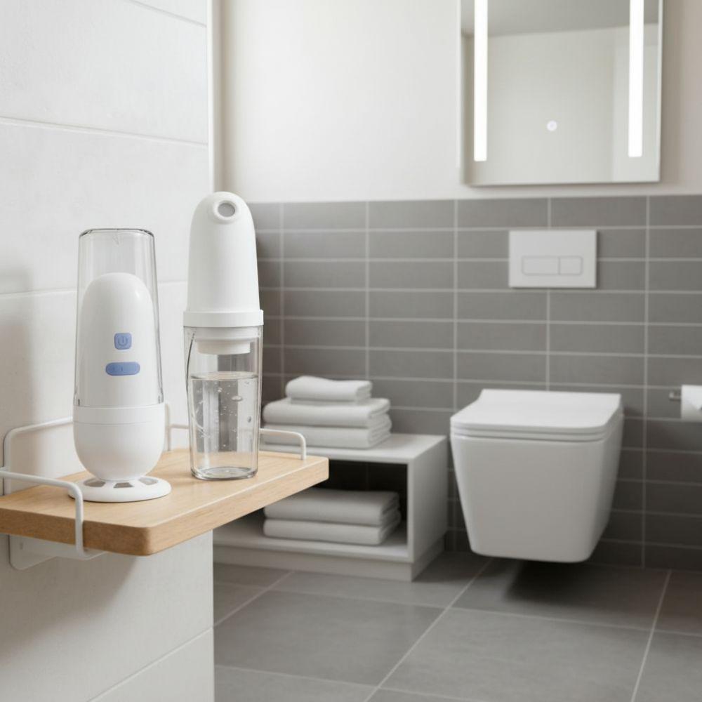 Cleaning Handheld Bidet Three-Speed Adjustment Bidet Sprayer Portable Bidet for 3.7V/500mAh for Men