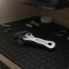 Compact Adjustable Wrench Size Tight Space Use Spanner for Repair, Workshop,