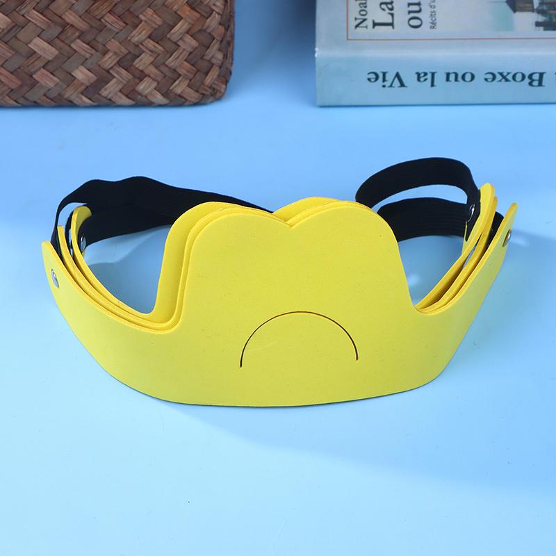 

3Pcs Plastic Headband Quick Question Game Cosplay Props Classroom Family Party Board Games Educational Toys жовтий