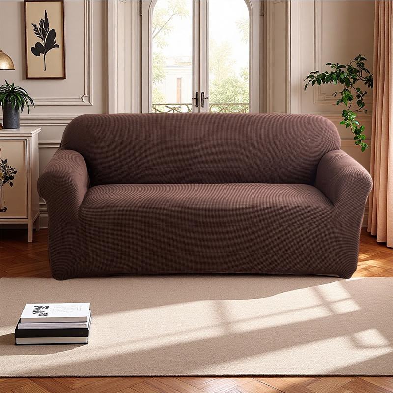 1/2/3/4 Seater Sofa Cover for Living Room L Shaped Corner Sofa Cover Stretch Sofa Slipcovers Elastic Thick Armchair Couch Cover