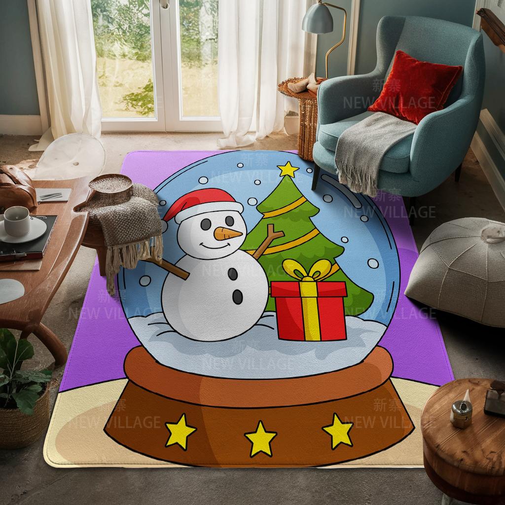 

Ковер у входа в дом Домашний коврик у двери Гостиная Ванная Комната Ноги ванная комната Нескользящие коврики с водопоглощением для ванной Счастливого Рождества зима 400mmx600mm