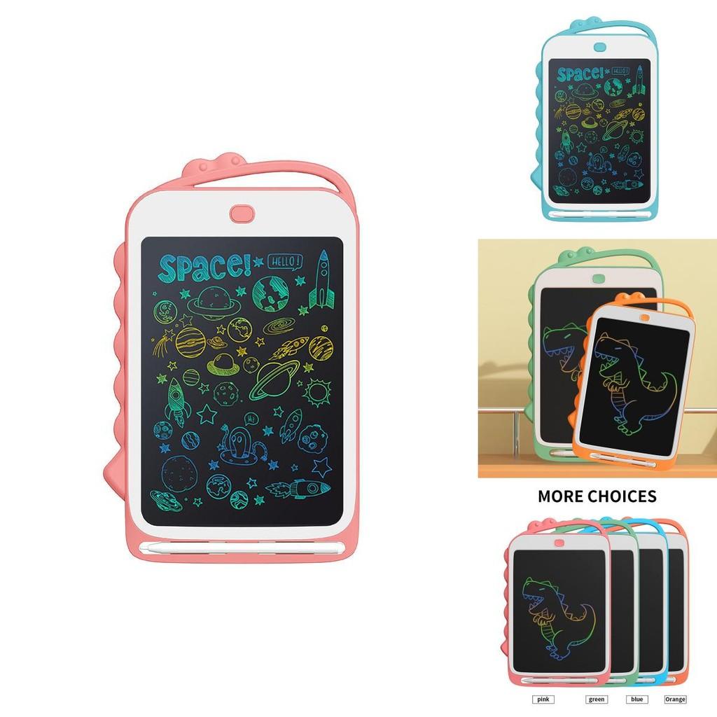 New 8.5 Inch Colorful Dinosaur Lcd Electronic Drawing Board For Kids Fun Creativity