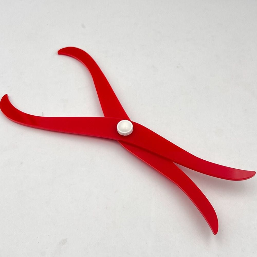 

Скульптура согнутая нога штангенциркуль измерение диаметра глиняная скульптура керамический измерительный инструмент красный