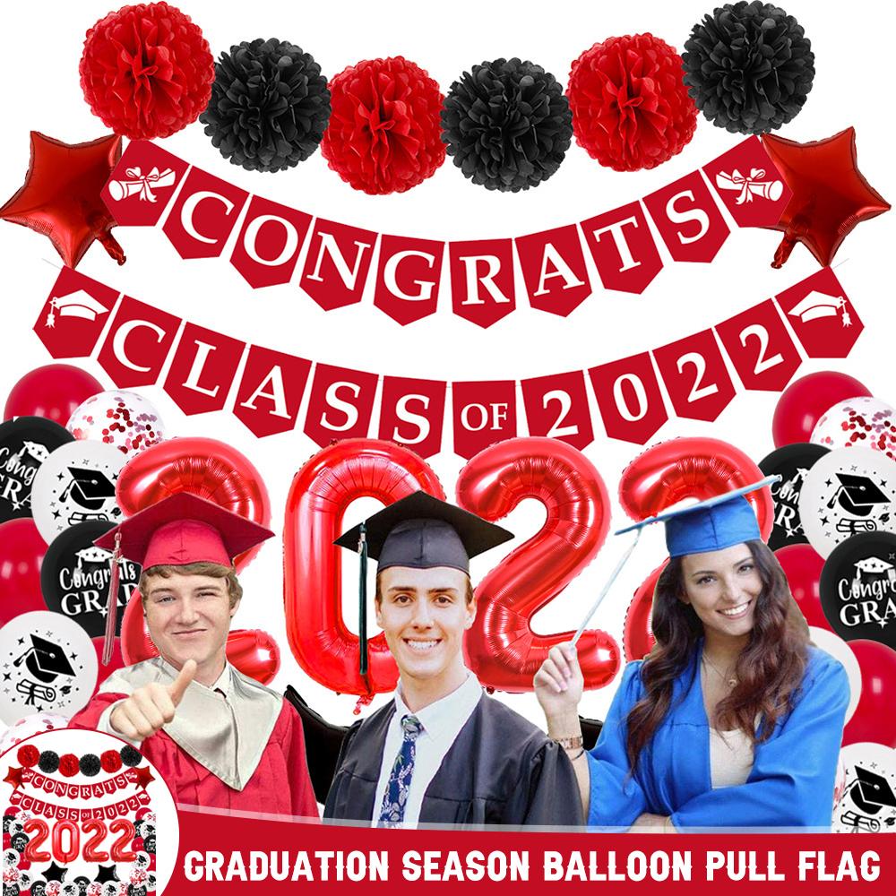 Congrats Class Of 2024 Party Supply Graduation Themed Party Decoration