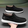 Fashion British Loafer Anti Odor Canvas Shoes 47 48 Men Breathable Slip On Sneakers Man Trainers Boat Shoes Male Moccasins Espadrilles