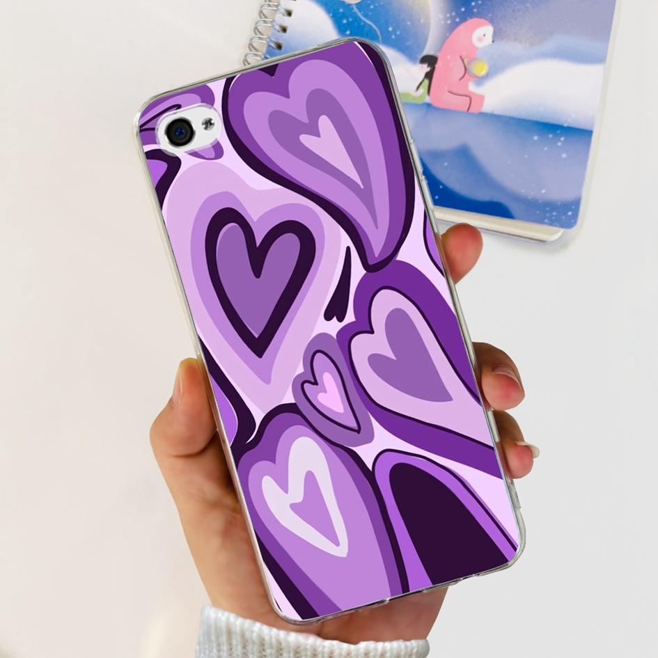 For iPhone 4 Case 3.5" Cute Cartoon Leopard Transparent Silicone Soft Cover For iPhone 4s iPhone4 Funda iPhone4s Shockproof Capa