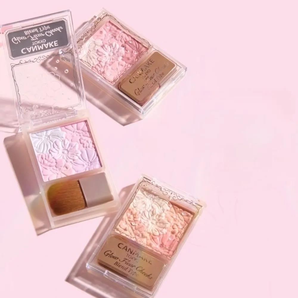 CANMAKE Blusher CANMAKE Ida Japan Petal Five Color Blusher 03 Peach Orange