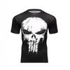 Men's Short Sleeve Sports T-Shirt Workout 3D Compression Quick Drying Training Men's Running Gym Fitness Top