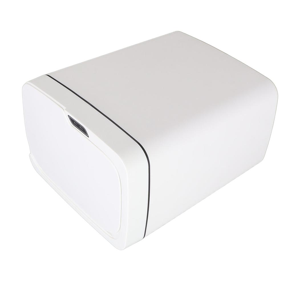 Automatic Trash Can 18L PP Motion Sensor Battery Type Smart Garbage Bin with Lid for Bathroom
