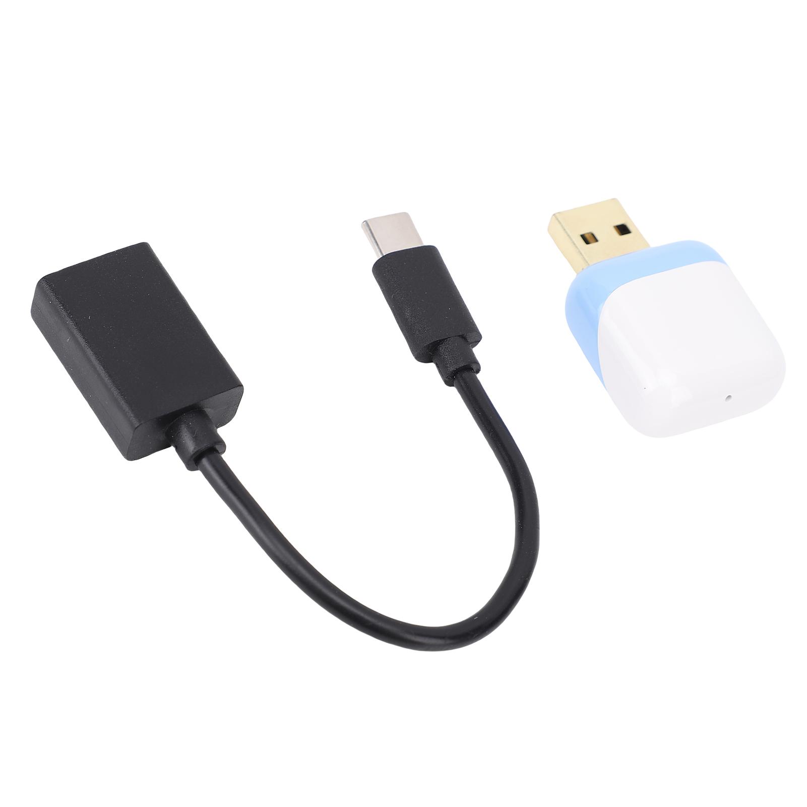 

Wireless Support for Carplay Box 2 in 1 Wireless Support for Android Auto Adapter for Automotive