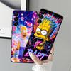 Case for Samsung Galaxy A26 A72 A35 A25 A71 A22 A52 A36 A24 A55 A23 A53 A32 A41 A51 A73 Soft Phone Cover Bart Simpson