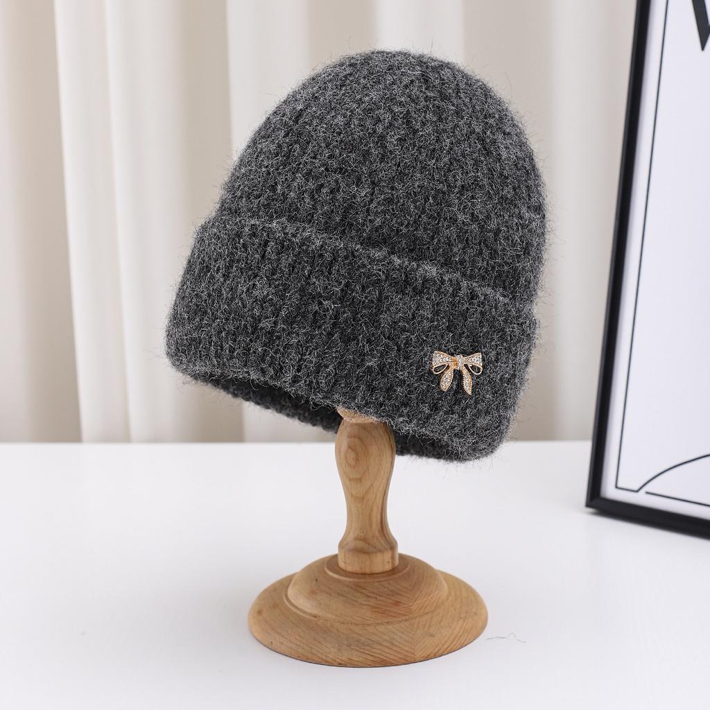 Foreign Trade Big Head Circumference Wool Hat Women'S Autumn And Winter Fashion Show Face Small Versatile Ear Protection Warm Men'S Knitted Hat
