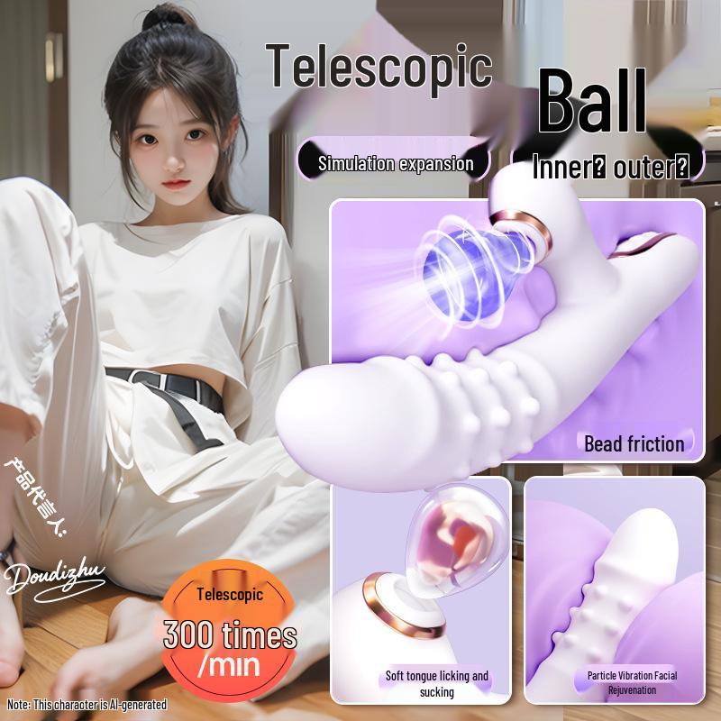 Long Love Vibration Massager: Female Entry Electric Masturbator & Adult Toy