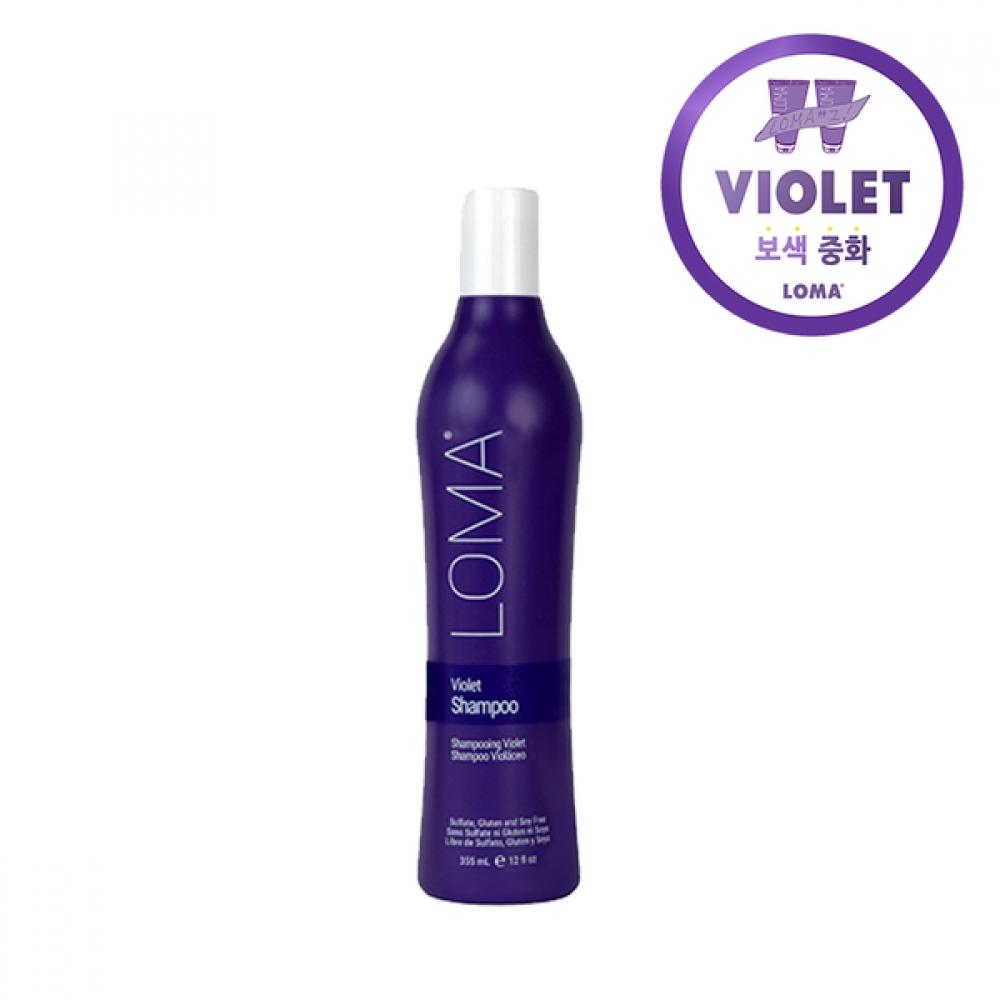 Loma Violet Color Shampoo 355ml Yellow Tone Gray Hair Care Single option