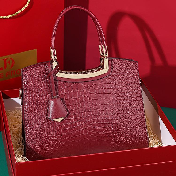 Premium Sense Red Women'S Bag Atmospheric Wedding Bride Handbag ******* Mother Wedding Bag