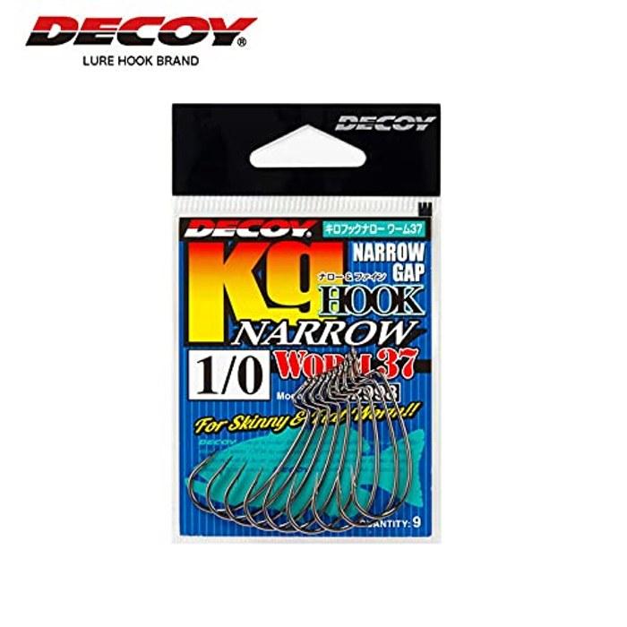Katsuichi Worm 37 Kilof Hook Narrow #4/0