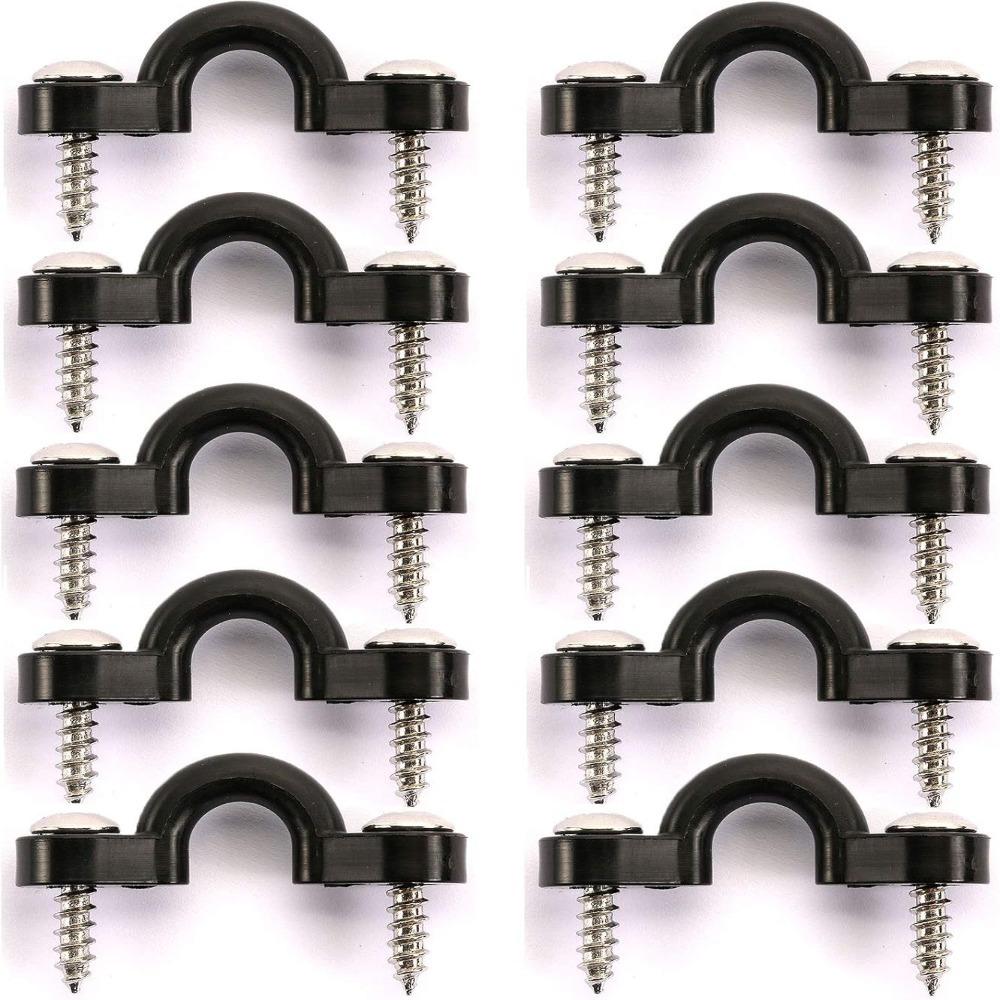 10Pcs/set Eye Hooks Kayak Pad Eye Kit Anchor Point Tool  Surfing Boat Yacht Deck Rigging Kit