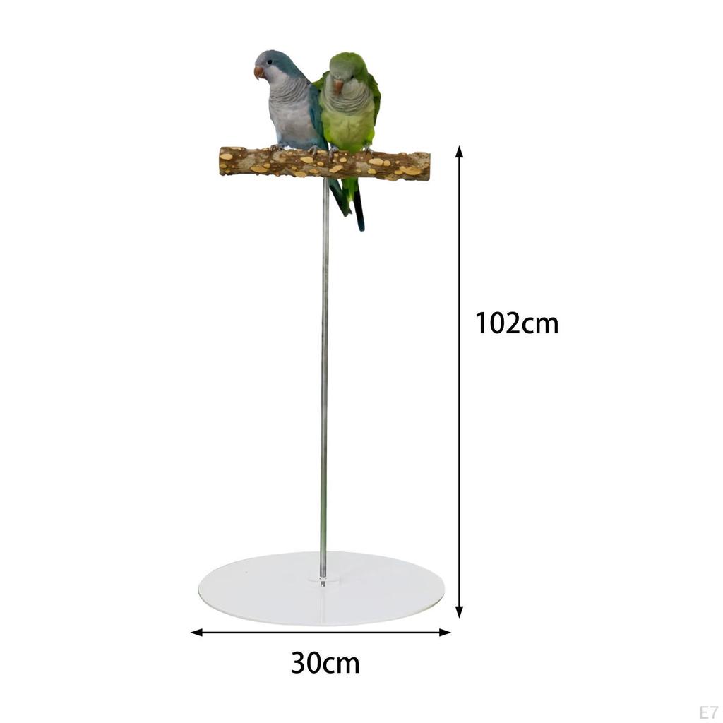 Bird Perch Stand Play Gym Playpen Practical Chewing Biting Toy Playground