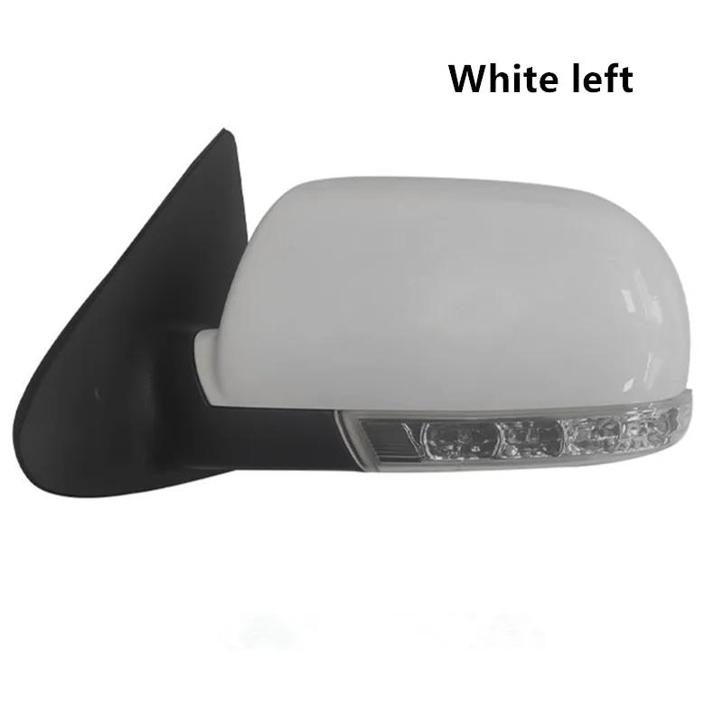 Per Accessori Auto Specchietto Retrovisore Laterale Pieghevole Per Hyundai Santa Fe 2.4L 2.7L 2007 2008 2009 2010 2011 2012 8PIN Con Lampada