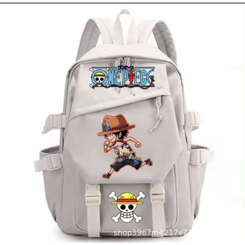 ONE PIECE High School Junior High School Student Elementary School Bag Luffy Fashion Trend Large Capacity Teen Backpack