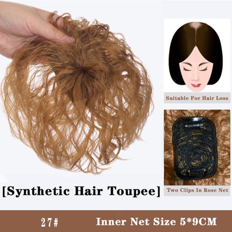 LUPU Synthetic Hair Pieces With Bangs Natural Black Brown Clip In Hair Extensions Hairpieces Heat Resistant Fiber For Women