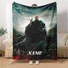 Custom Name Dark Magic blanket for Couch & Bed, Plush Cozy Fuzzy Blanket Super Soft & Warm Blankets for Fall and Winter. 090886