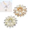 Decorative Shirt Button Covers Pearls Rhinestones Embellished Cufflinks Clips For Shirt Jackets Wedding Dress Decoration