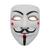 Nikitas Hackers Mask White V For Vendetta Halloween Face Mask Costume Cosplay Party