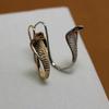 Stylish Vintage Women Carved Snake Dangle Pendant Dangle Hook Earrings Jewelry Jewelry Gift