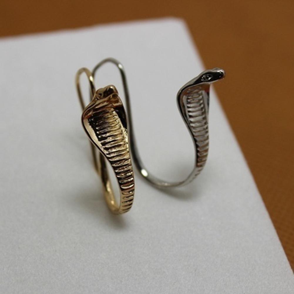 Stylish Vintage Women Carved Snake Dangle Pendant Dangle Hook Earrings Jewelry Jewelry Gift